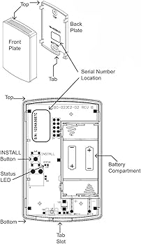 Amazon.com : Trane Part# ZSENS930AW00MA Wireless Remote